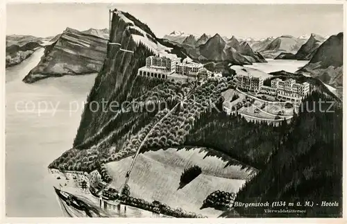 AK / Ansichtskarte Buergenstock Hotel  Buergenstock