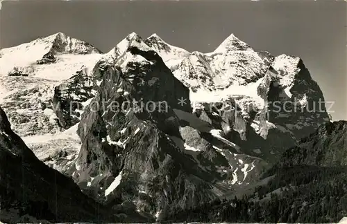 AK / Ansichtskarte Hasliberg Rosenhorn Wellhorn Hasliberg