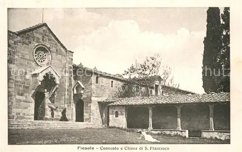 AK / Ansichtskarte Fiesole Convento Chiesa di San Francesco Fiesole