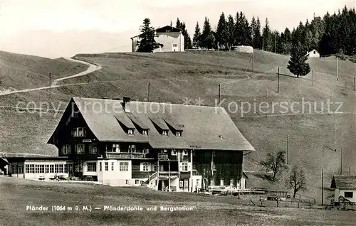 AK / Ansichtskarte Pfaender Pfaenderdohle Bergstation Pfaender