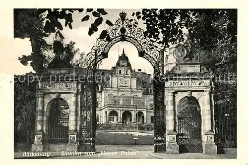 AK / Ansichtskarte Bueckeburg Neuen Palais Bueckeburg