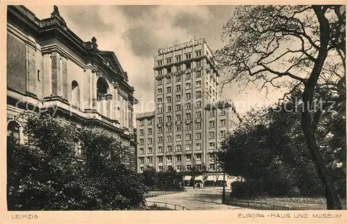 AK / Ansichtskarte Leipzig Europa Haus Museum Leipzig