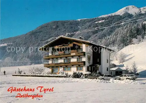 AK / Ansichtskarte Zell_Ziller_Tirol Gaestehaus Tyrol Zellergeben Zell_Ziller_Tirol