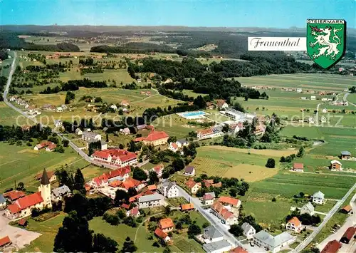 AK / Ansichtskarte Frauenthal Fliegeraufnahme Frauenthal