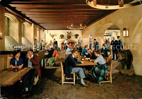 AK / Ansichtskarte Amsterdam_Niederlande Amstel Brouwerij Blick in den Empfangskeller Amsterdam_Niederlande