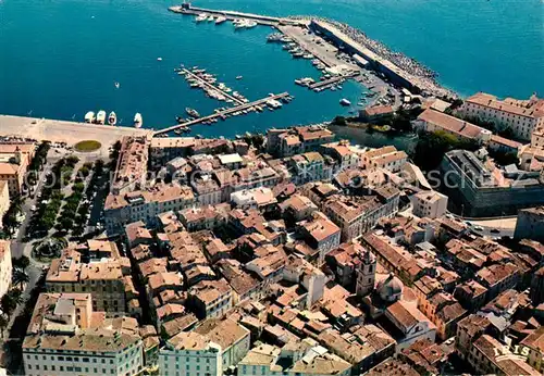 AK / Ansichtskarte Ajaccio Les Vieux quartiers et la Citadelle Vue aerienne Ajaccio