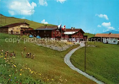 AK / Ansichtskarte Obertschappina_GR Langnauer Ferienhaus am Heinzenberg Obertschappina GR
