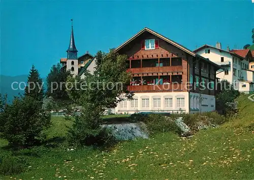 AK / Ansichtskarte Buchs_AG Schuelerferienheim Lasaris in Pany Buchs_AG