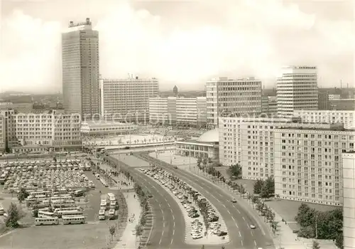 AK / Ansichtskarte Berlin Alexanderplatz mit Alexanderstrasse Berlin