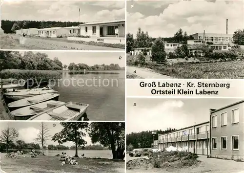 AK / Ansichtskarte Gross_Labenz Bungalows des FDGB Erholungsheims Willi Schroeder Klein Labenzer See Badestrand Gross_Labenz