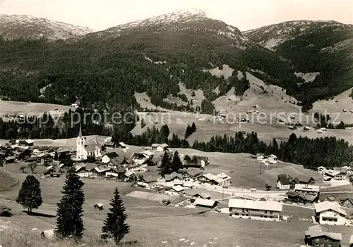 AK / Ansichtskarte Riezlern_Kleinwalsertal_Vorarlberg Panorama Riezlern_Kleinwalsertal