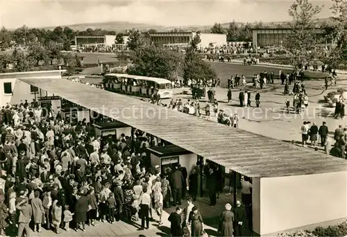 AK / Ansichtskarte Erfurt Internationale Gartenbauausstellung Haupteingang Erfurt