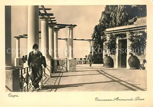 AK / Ansichtskarte Capri_Napoli Terrazza Armando Diaz Capri Napoli