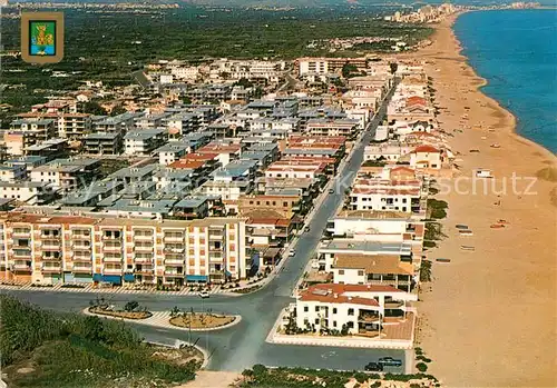 AK / Ansichtskarte Oliva_Valencia Vista aerea de la playa Oliva_Valencia