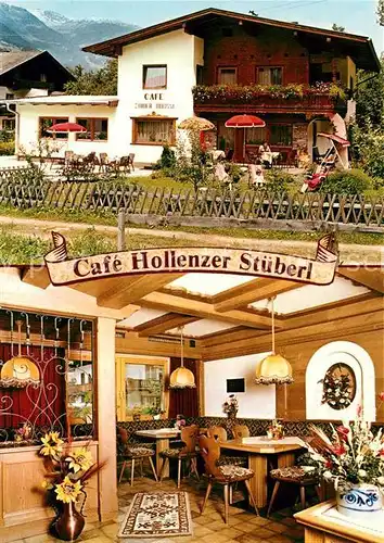AK / Ansichtskarte Mayrhofen_Zillertal Cafe Hollenzer Stueberl Gaststube Mayrhofen_Zillertal