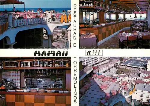 AK / Ansichtskarte Torremolinos Hawaii Restaurante Cafe Bar Snack Torremolinos