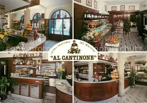 AK / Ansichtskarte Milano Antica Trattoria dei Magnani Al Cantinone Milano