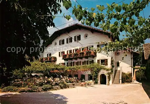 AK / Ansichtskarte Eppan_Suedtirol Pension Restaurant Stroblhof Eppan Suedtirol