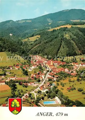 AK / Ansichtskarte Anger_Steiermark Fliegeraufnahme Anger_Steiermark