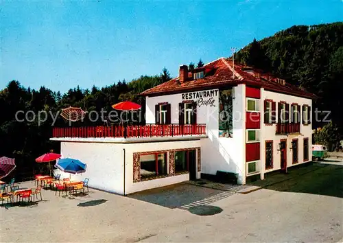 AK / Ansichtskarte Brez Restaurant Rudig Terrasse Brez