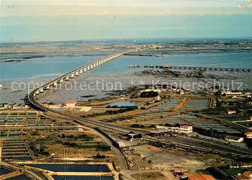 AK / Ansichtskarte Ile_d_Oleron Pont dOleron Le plus long viaduc de France View aerienne Ile_d_Oleron