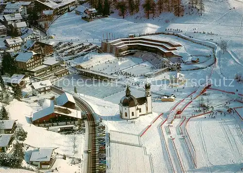 AK / Ansichtskarte Seefeld_Tirol Fliegeraufnahme Seefeld Tirol