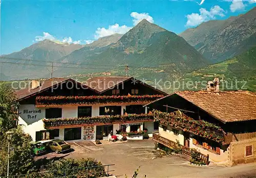 AK / Ansichtskarte Schenna_Meran Pension Maritsch Hof Schenna Meran