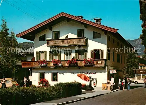 AK / Ansichtskarte Waidring_Tirol Kaufhaus Schmid Fremdenheim Waidring Tirol