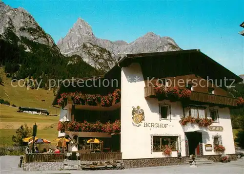 AK / Ansichtskarte Gschnitz_Tirol Gasthof Tiroler Berghof Gschnitz Tirol