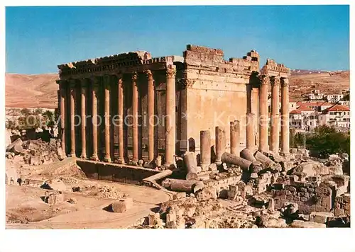 AK / Ansichtskarte Baalbek Bacchustempel Baalbek