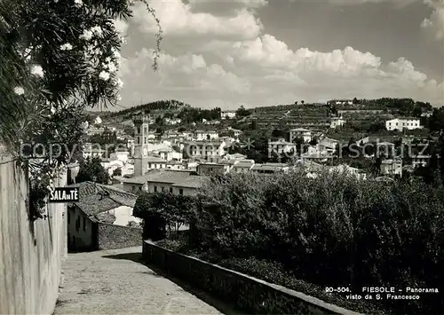 AK / Ansichtskarte Fiesole Visto da S. Francesco Fiesole