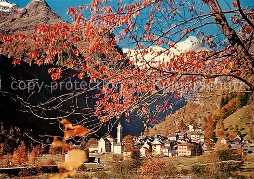 AK / Ansichtskarte Sonogno Pension Restaurant Alpino Sonogno