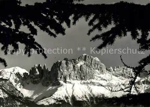 AK / Ansichtskarte Bozen_Suedtirol Il Catinaccio Bozen Suedtirol