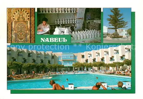 AK / Ansichtskarte Nabeul Hotel des Pyramides Pool Nabeul