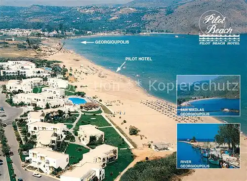 AK / Ansichtskarte Georgioupoli Fliegeraufnahme Pilot Beach Hotel  Georgioupoli