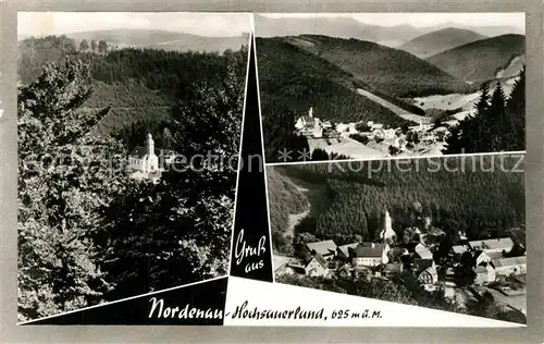 AK / Ansichtskarte Nordenau Panorama Nordenau