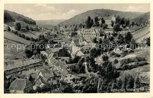 AK / Ansichtskarte Stolberg_Harz Panorama Luftkurort Stolberg Harz