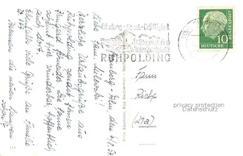 AK / Ansichtskarte Ruhpolding Heimatabend der Rauschberger Volkstanz Tradition Ruhpolding