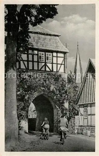 AK / Ansichtskarte Neustadt_Harz Altes Tor Neustadt_Harz
