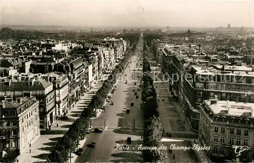 AK / Ansichtskarte Paris Avenue des Champs Elysees Paris