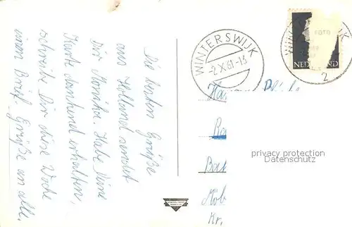 AK / Ansichtskarte Winterswijk Postkantoor met Openbare Leeszaal Winterswijk