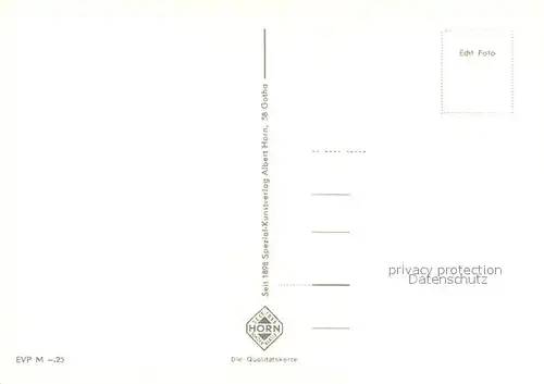 AK / Ansichtskarte Friedrichsroda FDGB Ferienheim Hermann Denz Friedrichsroda