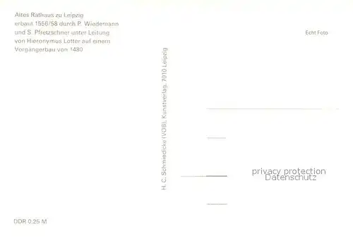 AK / Ansichtskarte Leipzig Altes Rathaus  Leipzig