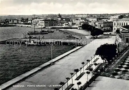 AK / Ansichtskarte Siracusa Porto Grande Marina Siracusa