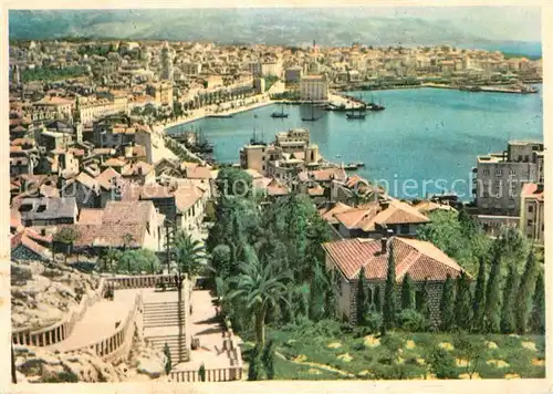 AK / Ansichtskarte Split_Spalato Panorama Split_Spalato