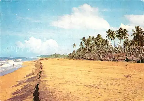 AK / Ansichtskarte Sri_Lanka Beach Negombo Sri_Lanka