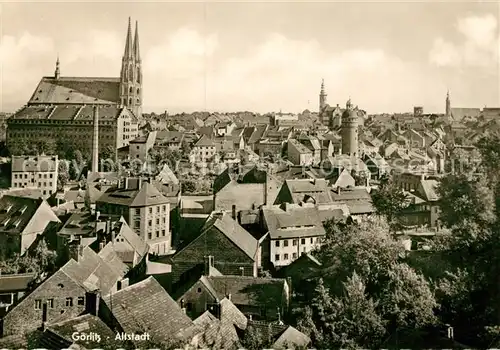 AK / Ansichtskarte Goerlitz_Sachsen Altstadt Kirche Goerlitz Sachsen