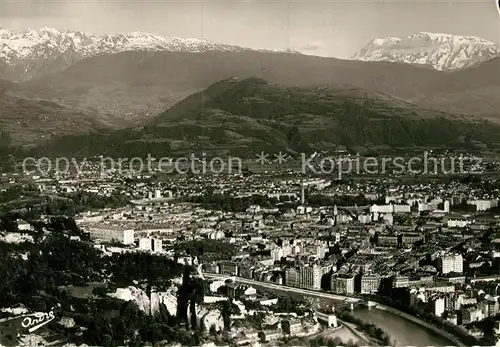 AK / Ansichtskarte Grenoble Fliegeraufnahme  Grenoble