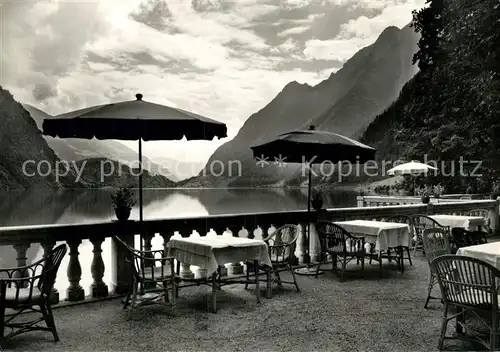 AK / Ansichtskarte Poschiavo Albergo Le Prese Lago Poschiavo