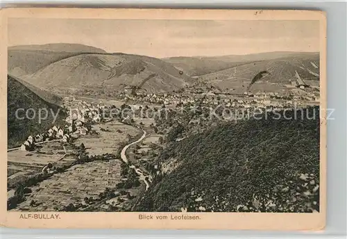 AK / Ansichtskarte Alf_Mosel Bullay Blick vom Leofelsen Alf_Mosel